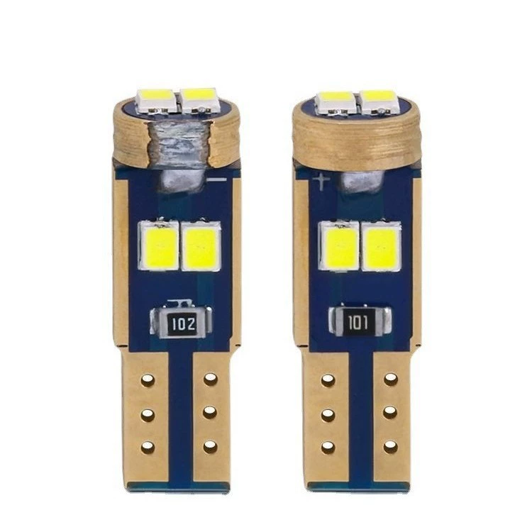 Новый от производителя T5 2016 6 SMD высокосветящаяся лампа для чтения 12V, индикаторная, яркая приборная подсветка