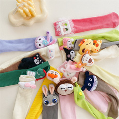 Children's socks trendy ins Korean Internet celebrity trendy children's socks long girls cotton socks long socks baby mid-tube doll socks