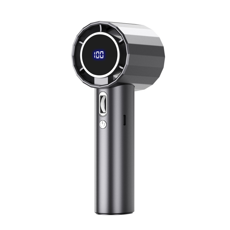 新しいデジタルディスプレイ小型風砲学生寮屋外キャンプ緊急 USB 氷感小型風砲卸売ポータブル|undefined