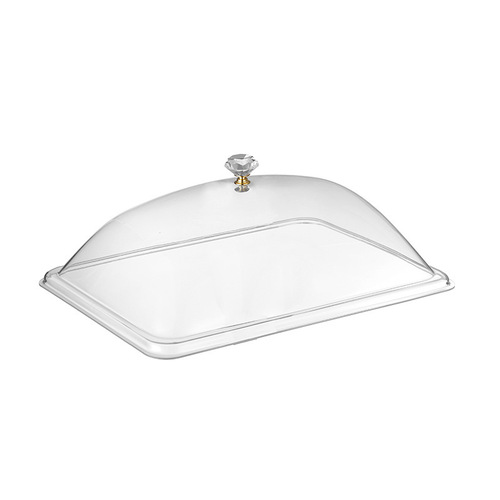 PC Acrylic Transparent Food Cover Dustproof Preservation Cover Round Plastic Vegetable Cover Cake Fruit Plate Cover Pastry Cover Dining Cover