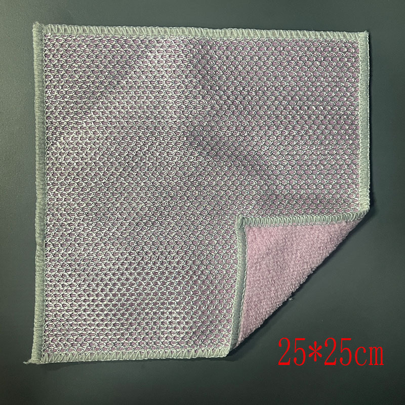 폴리에스터 브로케이드 싱글 + 실버 와이어 걸레 	 25*25cm 핑크 누드 조각