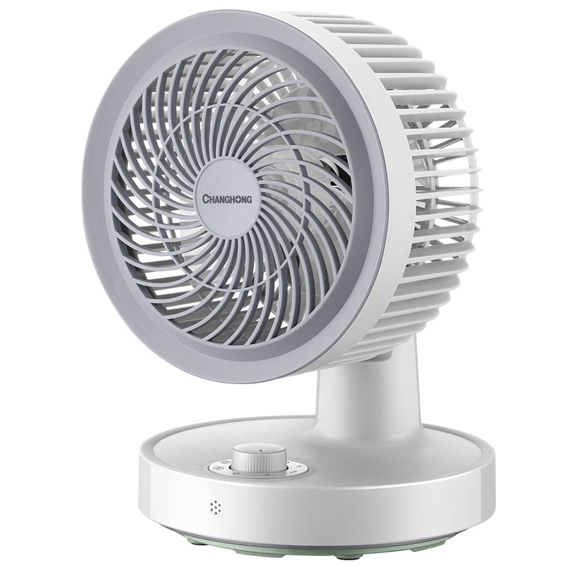 空氣循環扇渦輪對流遙控定時台式電風扇家用桌面搖頭節能低噪