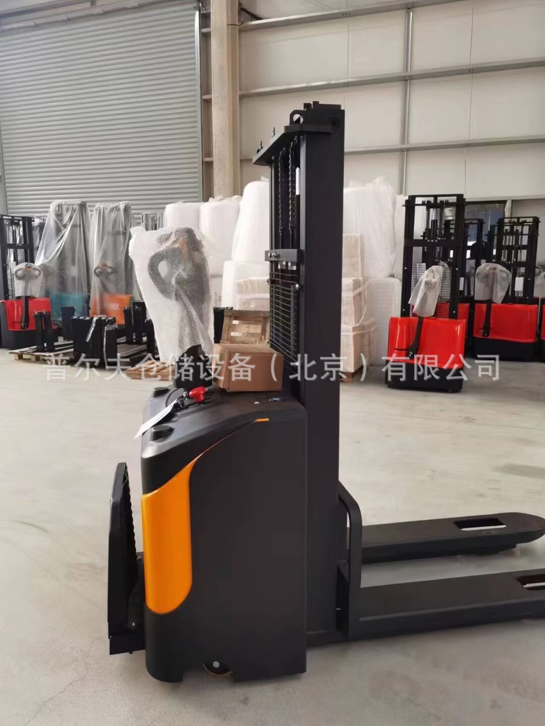 全电动堆高车小型电动叉车托盘升降机堆垛车电动搬运车锂电地牛