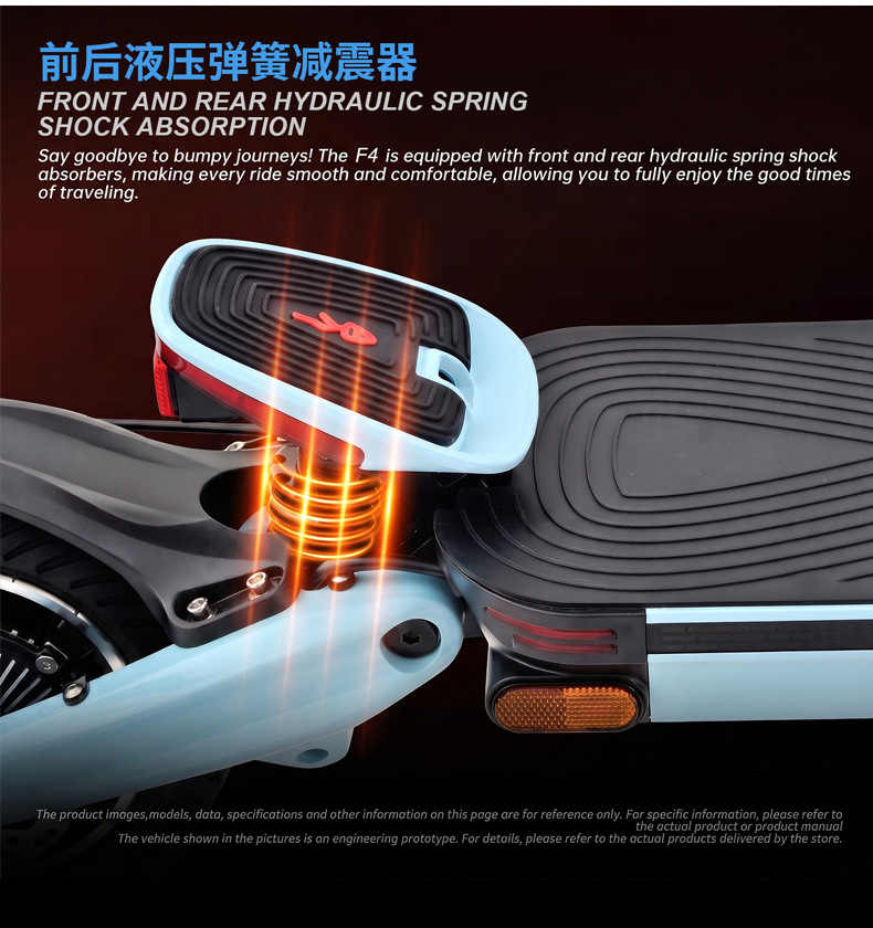 Dual-motor electric scooter for adults, foldable high-speed personal transport vehicle, customizable OEM lithium battery scooter for ride-hailing use