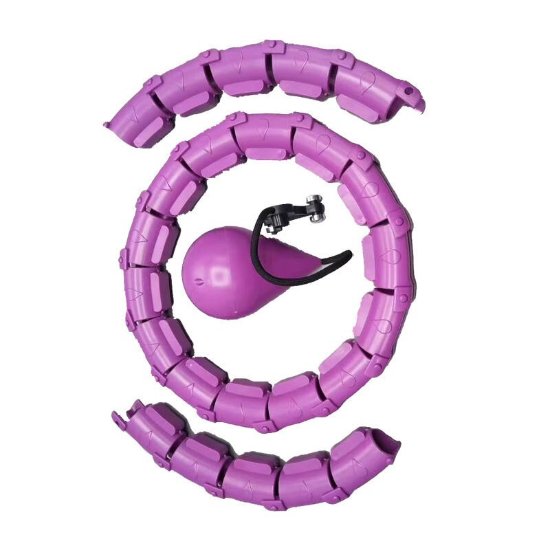 可拆卸软呼啦圈儿童收腹神器健身圈计数智能成人呼啦圈批发