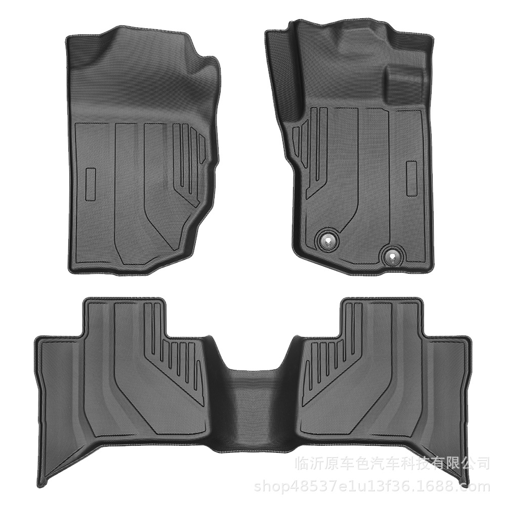 Aplicable a Mitsubishi TRITON 2024 3D para todo el tiempo TPE almohadilla de pie almohadilla del maletero