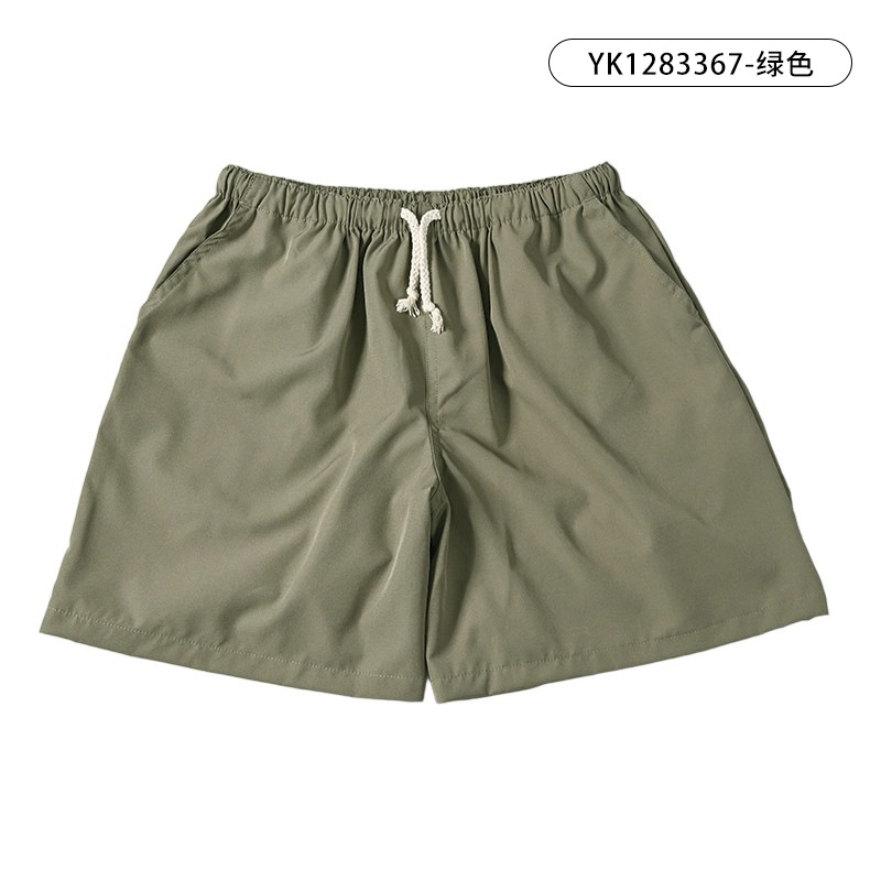 2025 nuevos pantalones de playa de verano para mujer sueltos y delgados, estilo deportivo casual, pantalones anchos de cintura alta con cordón al por mayor