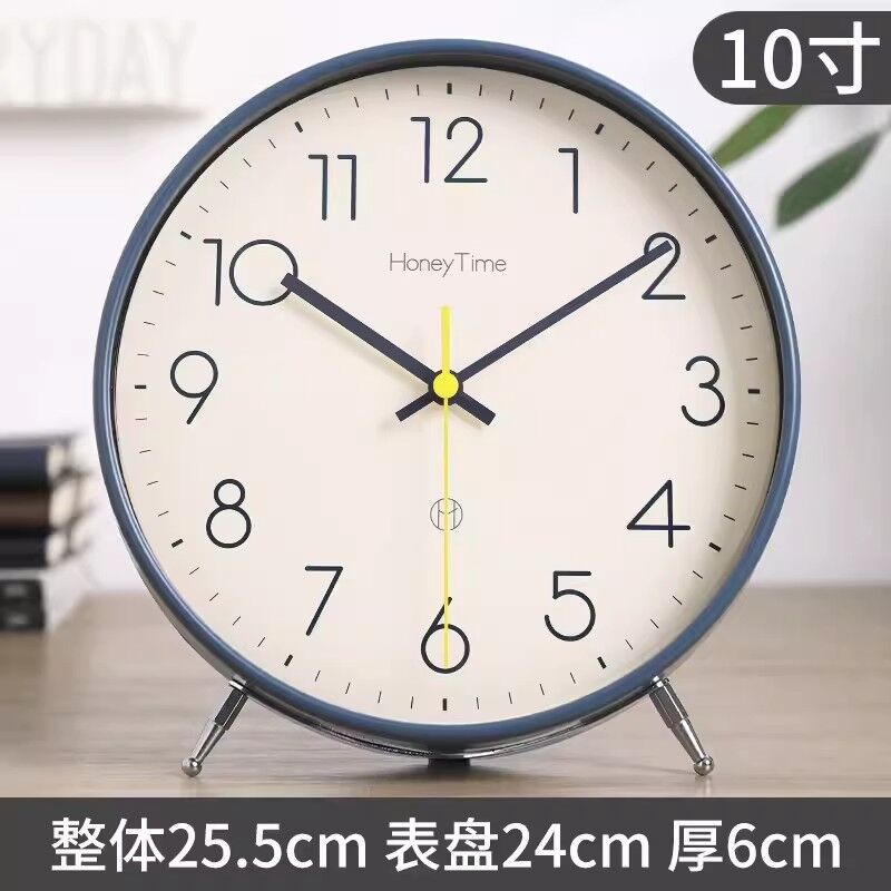 Reloj de escritorio, reloj de escritorio, despertador doméstico, sala de estar, reloj de escritorio silencioso, reloj simple, decoración, reloj de péndulo