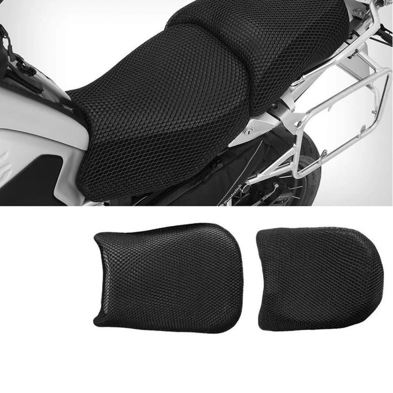 Motorcycle Protective Seat Cushion Cover Bmw R1200Gs/R1250Gs Waterbird Seat Cushion Cover Mesh Fabric Seat Cover