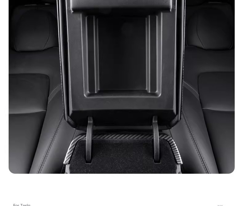 Suitable for Tesla's New Version of Model Y/3 Six-Seater Yl Armrest Box Protective Cover, Full-Cover Air Vent Cover, Interior Parts