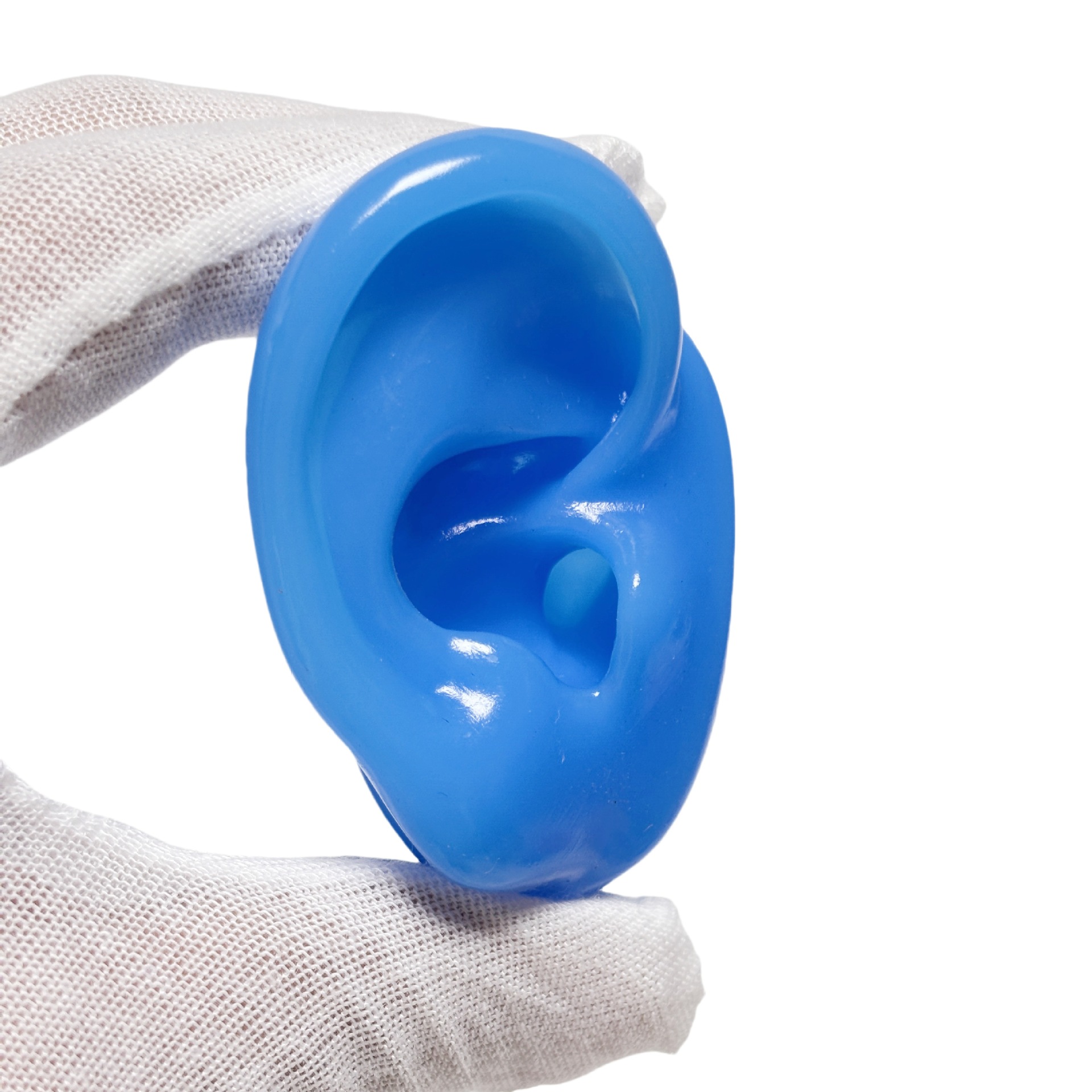 auriculares de silicona modelo de canal auditivo auricular auriculares audífonos auriculares perforación auriculares estante de exhibición joyas pendientes