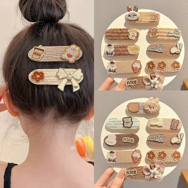 Magic hair clips for bangs, gentle on hair, suitable for women, children, and babies, hair accessories for tidying up stray hairs at the back of the head, direct from the manufacturer