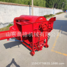 多功能玉米打粒机 小麦稻谷大型打场125型稻麦脱粒机
