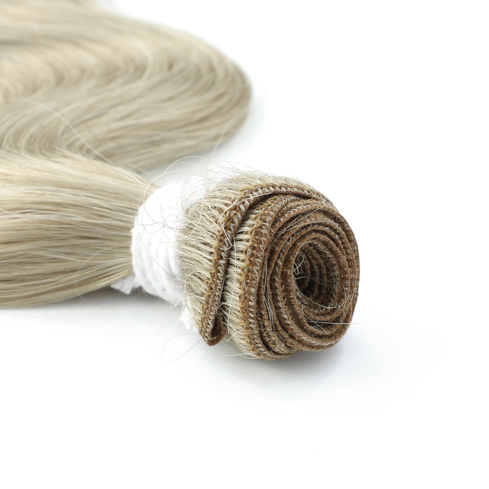 Syntetisk hestehale hårextensions bodywave silkeagtig_voghion.com