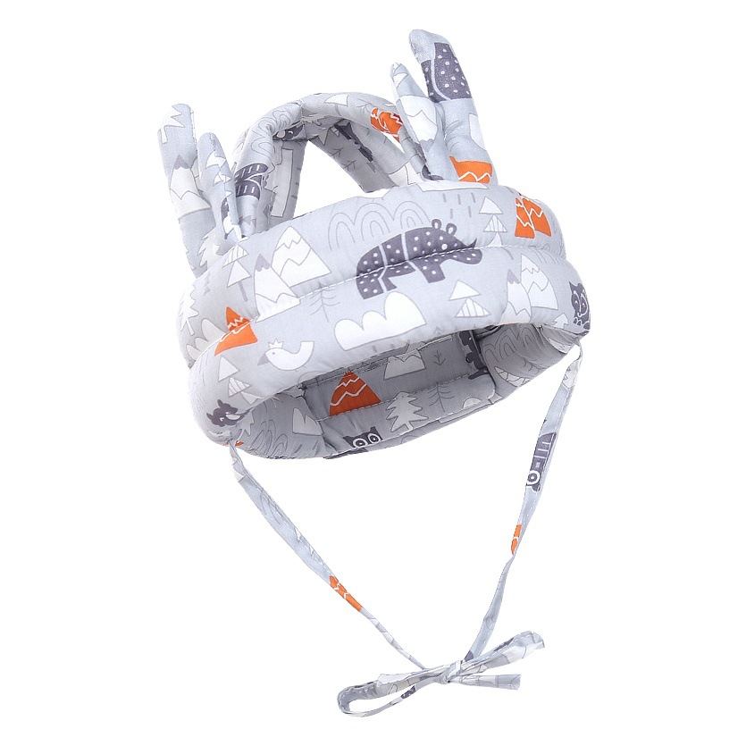 Anti-Collision Hat, Baby Toddler Anti-Fall Hat, Children's Head Protection Hat, Soft and Breathable, Suitable for All Seasons, Washable