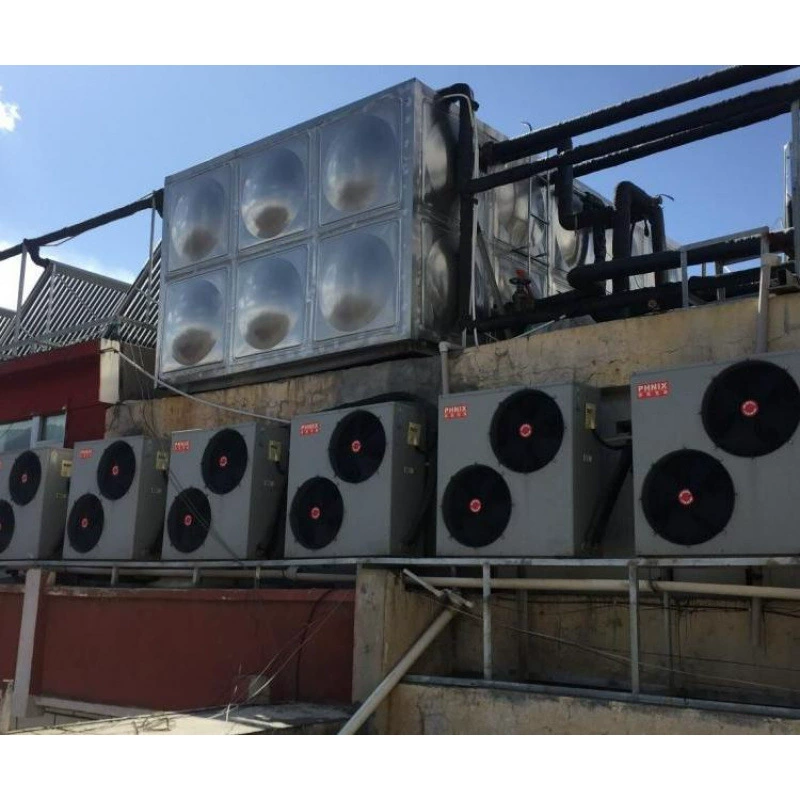 Тепловой насос Feniksz Level 1 энергоэффективности класса А+, 1000 кв. м, Polaris, сверхнизкотемпературный, с мелкозернистой матовой оболочкой, воздушный источник.