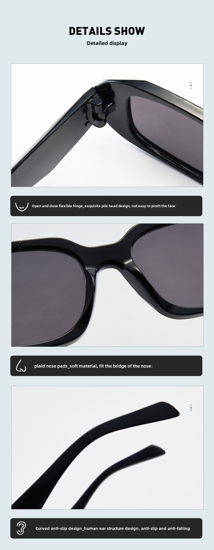 Polygon Women's Sunglasses Small Frame Fashion Street Glasses_voghion.com