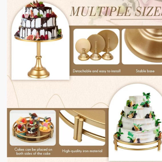 Transfronterizo mesa de postres decoración estante de exhibición bandeja de pastel decoración de boda estante de té de la tarde refrigerio estante de pie alto