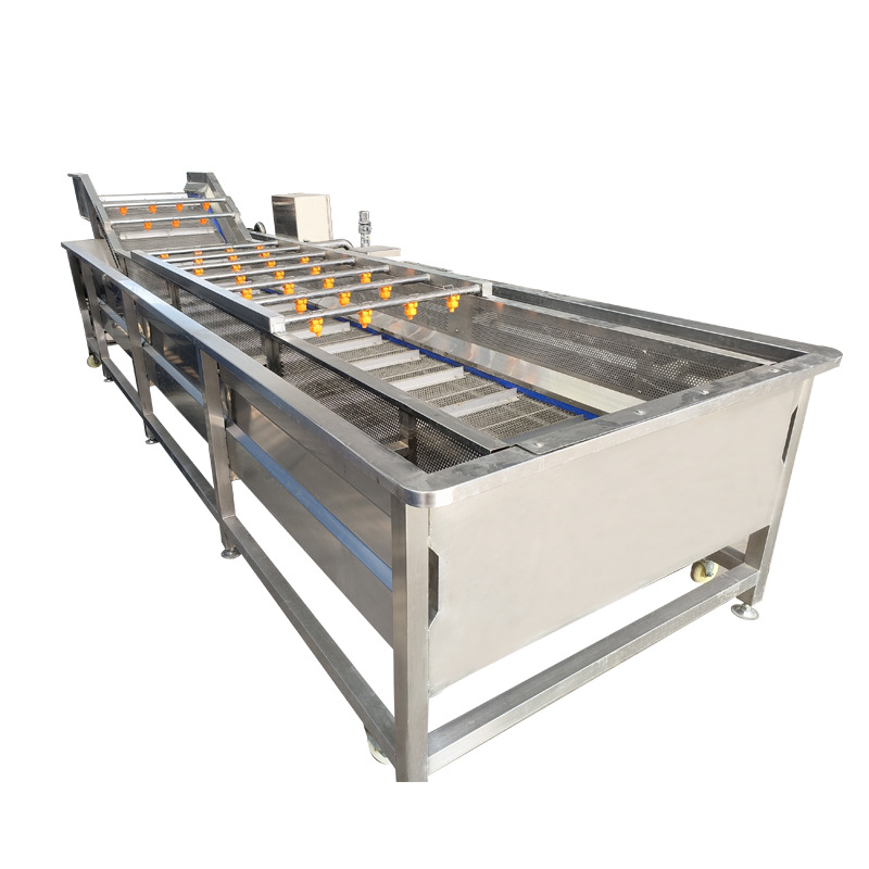 Lavadora automática espinacas verduras verdes verduras verduras limpias equipos de limpieza comerciales langosta frutas y verduras burbujas limpiadoras