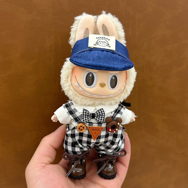 ソースメーカー卸売ラブブ人形服 17 センチメートルラブブブラインドボックスペンダント第一世代と第二世代のビニールぬいぐるみ|undefined