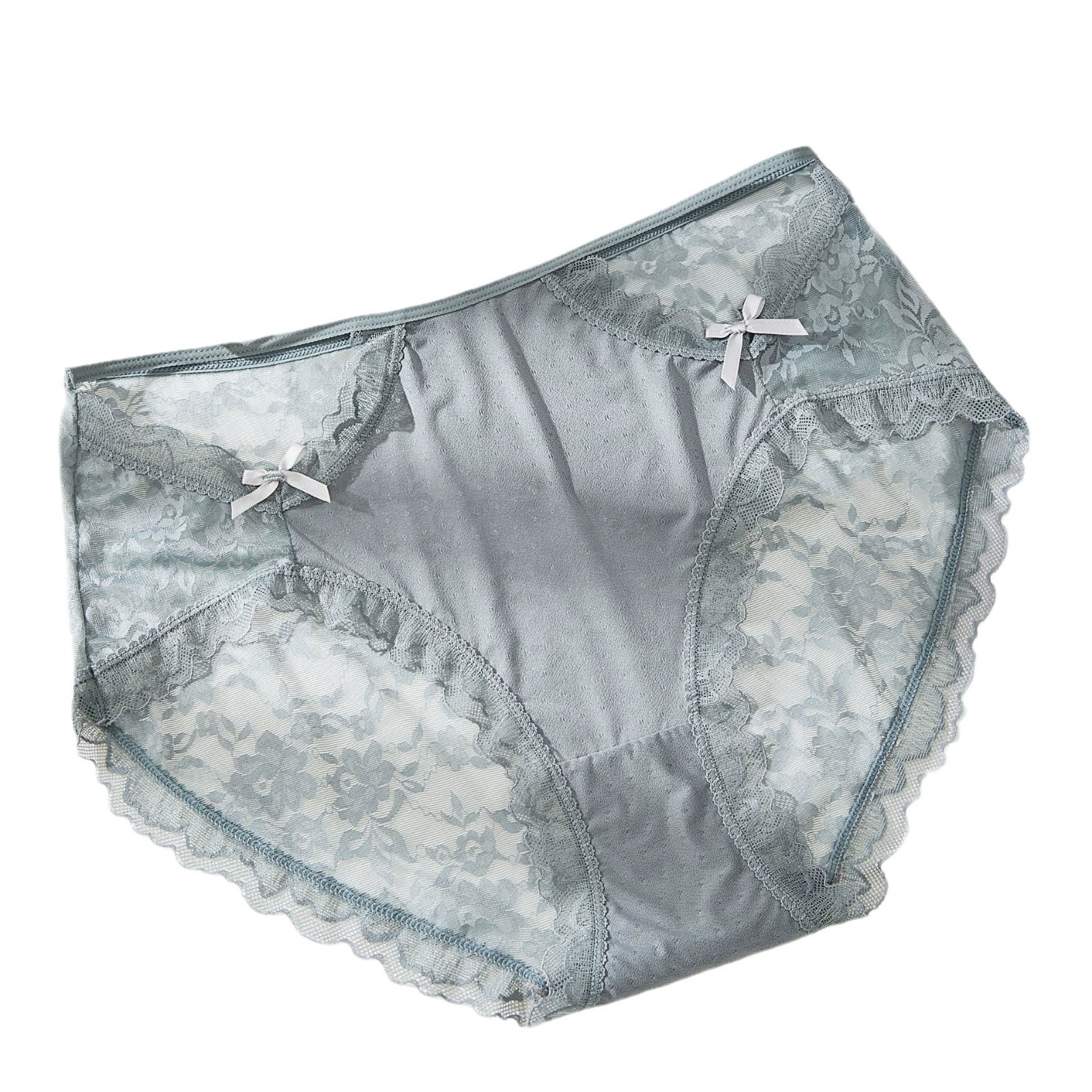 Fashionable sexy pants, lace trousers with bow, European style, hip-accented