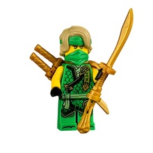 元素擂台赛劳埃德 幻影人仔积木武器拼装玩具兼容乐高凯绿色忍者