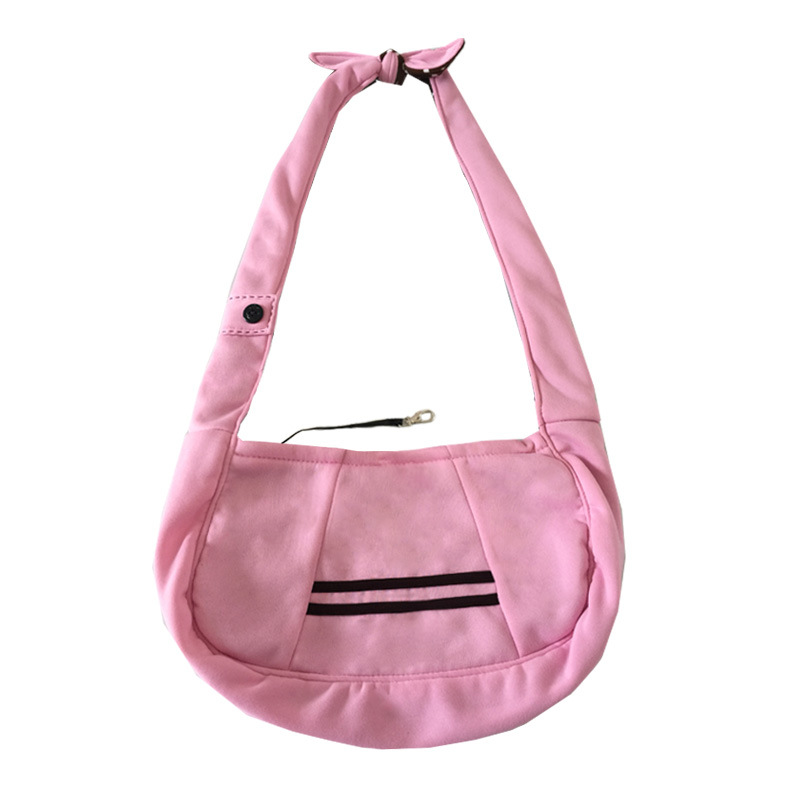 Tragbarer Umhängetasche mit einer Schulter für Haustiere für Outdoor-Aktivitäten, koreanische kleine Katzen- und Hundetasche_voghion.com
