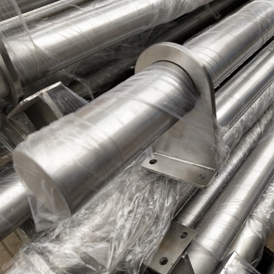 304不锈钢圆管电梯楼梯扶手加工加厚拉手商用家用电梯轿厢扶手