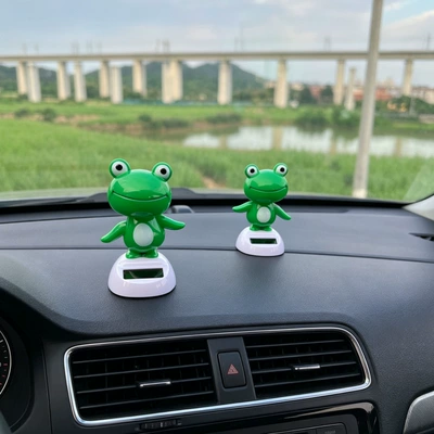Car ornaments – frog cute doll gift
