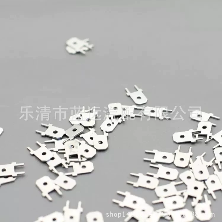 Прямые поставки с завода, вставка для печатной платы 6,3, лист 250, медная печатная плата, толщина 0,8, вставка DJ6110-6,3, клемма