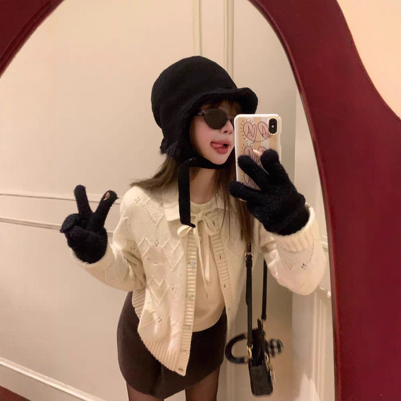 [Romantic Limited] Exquisite Heart Jacquard Knitted Sweater Cardigan