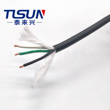 美規62電源線 PVC護套電纜 SJTW 3x18AWG 戶外防水電纜 線長0.7M