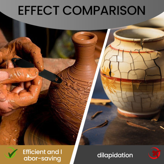 Ceramic Tools Scraping Blank Scraper Scraping Porcelain Texture Texture Making Hand-carved Blank Jingdezhen Traditional Ceramic Skills