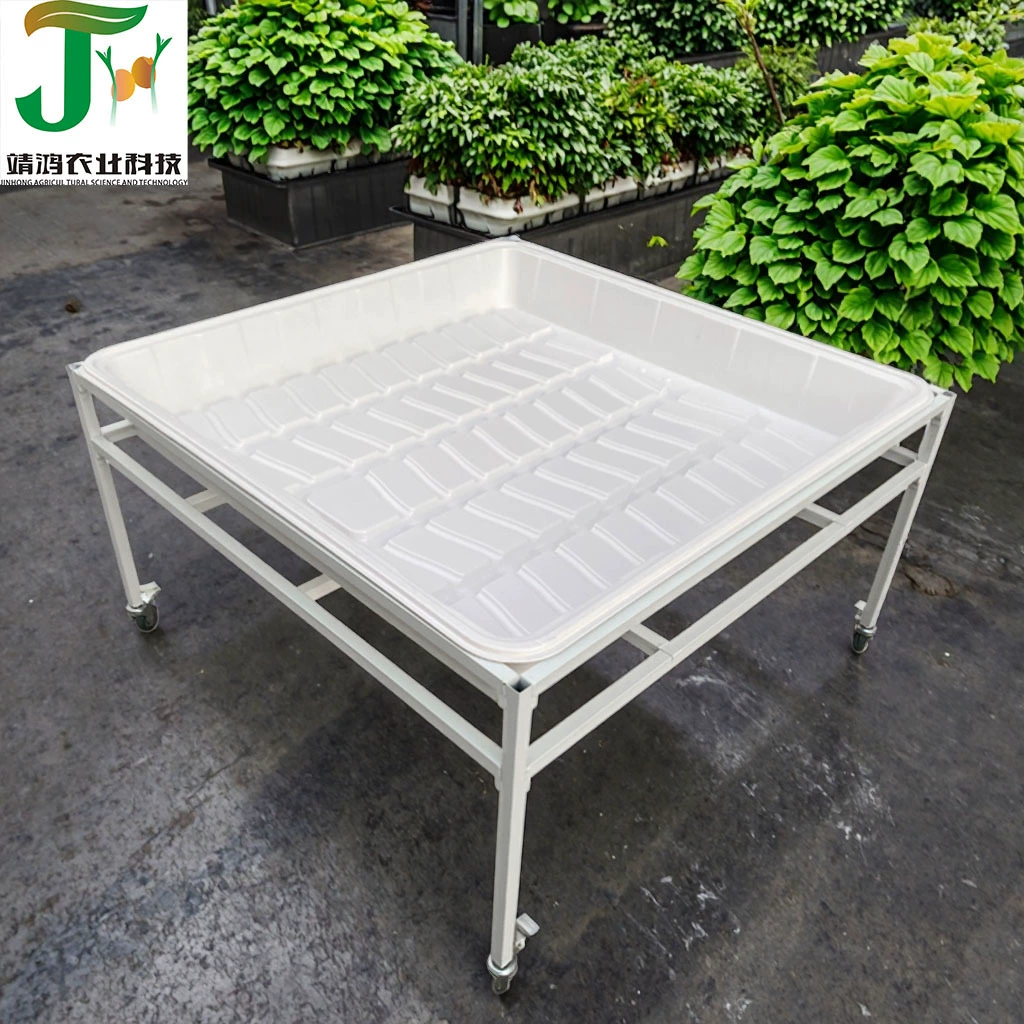 Универсальная мобильная подставка для выращивания растений с колесами, гидропонная система для цветов и рассады, изготовленная на заказ