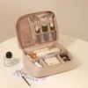 T400 single layer cosmetic bag-lotus pink