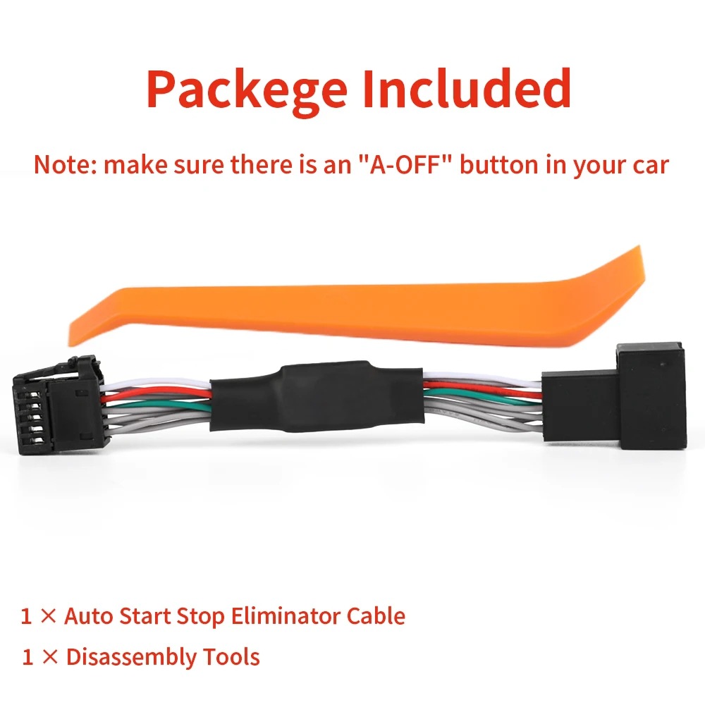 Volkswagen's New Polo Automatic Start-Stop System Exclusion Device Control Sensor Plug Cable Three Modes