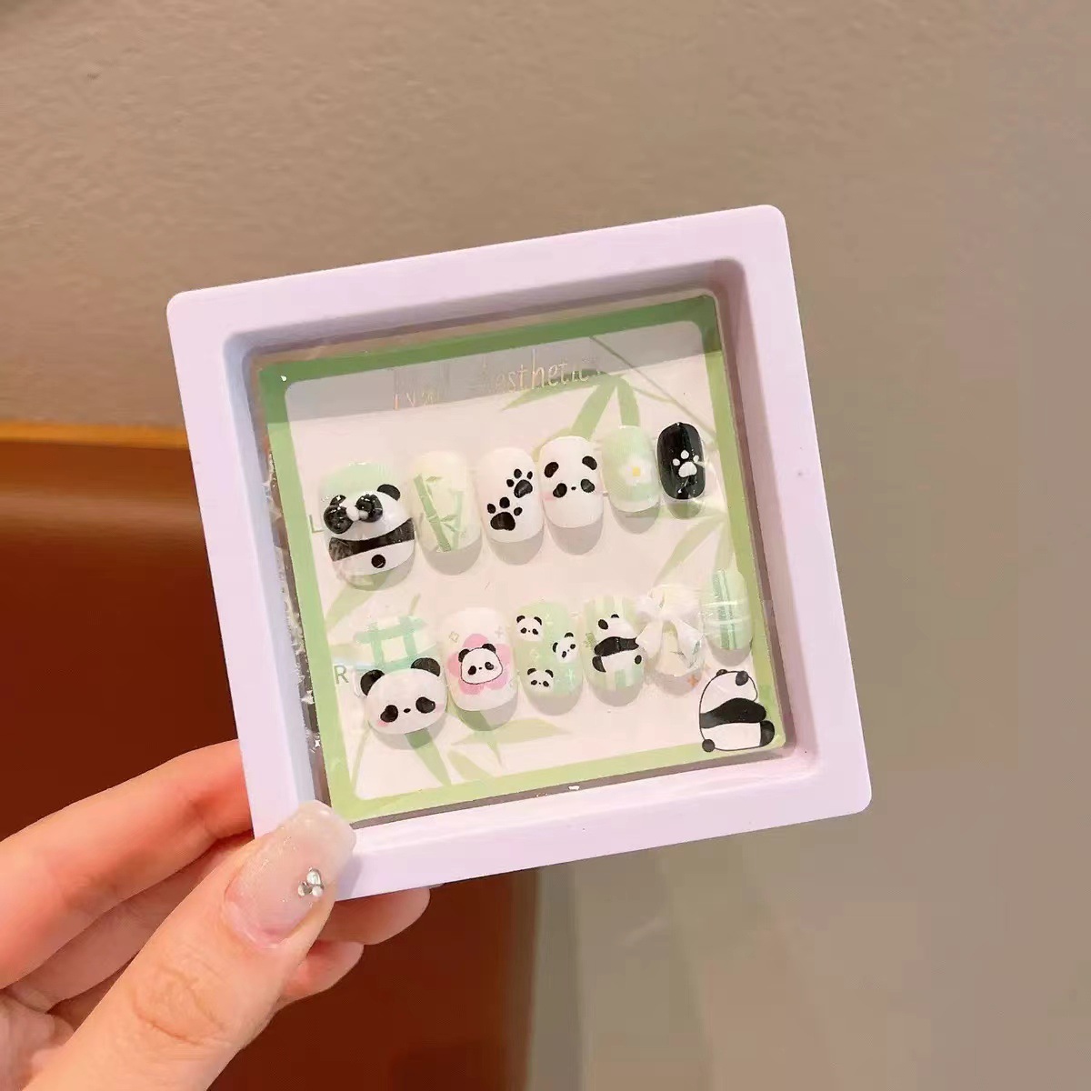 Nuevas pegatinas de uñas para niños, pegatinas de uñas con dibujos animados de ponis, lindas pegatinas de uñas para niñas pequeñas, pegatinas de uñas terminadas.