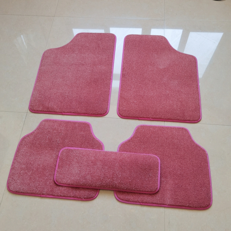 Car Suede Anti-Slip Floor Mats, Large Surround Protective Mats, Carpet Mats, Suv Mats, Universal Waterproof Floor Mats, Flame Retardant and Wear-Resistant