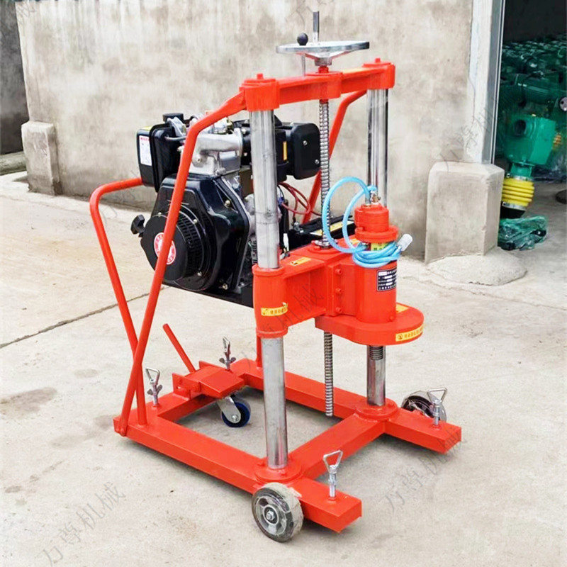 路面钻孔取芯机 HZ20小型内燃柴油轻便型混泥土钻孔取样钻机厂家