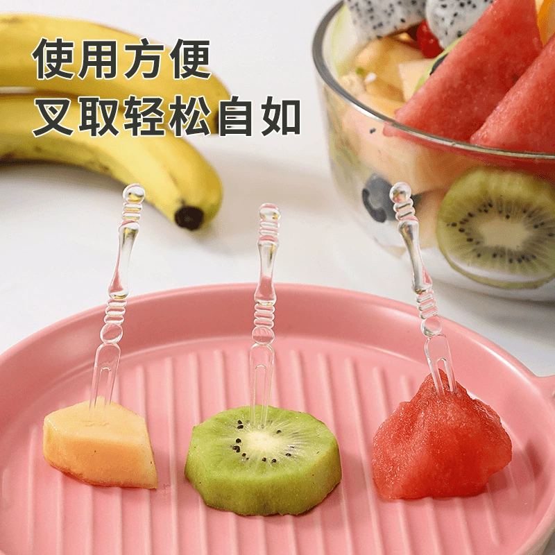 Fruit fork, handheld fruit storage system, increased thickness