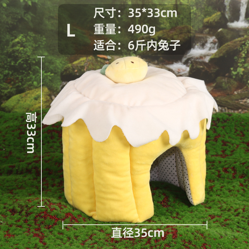 荷兰猪窝厂家直销冬季宠物无底棉窝兔子宠物用品批发荷兰猪棉窝|undefined
