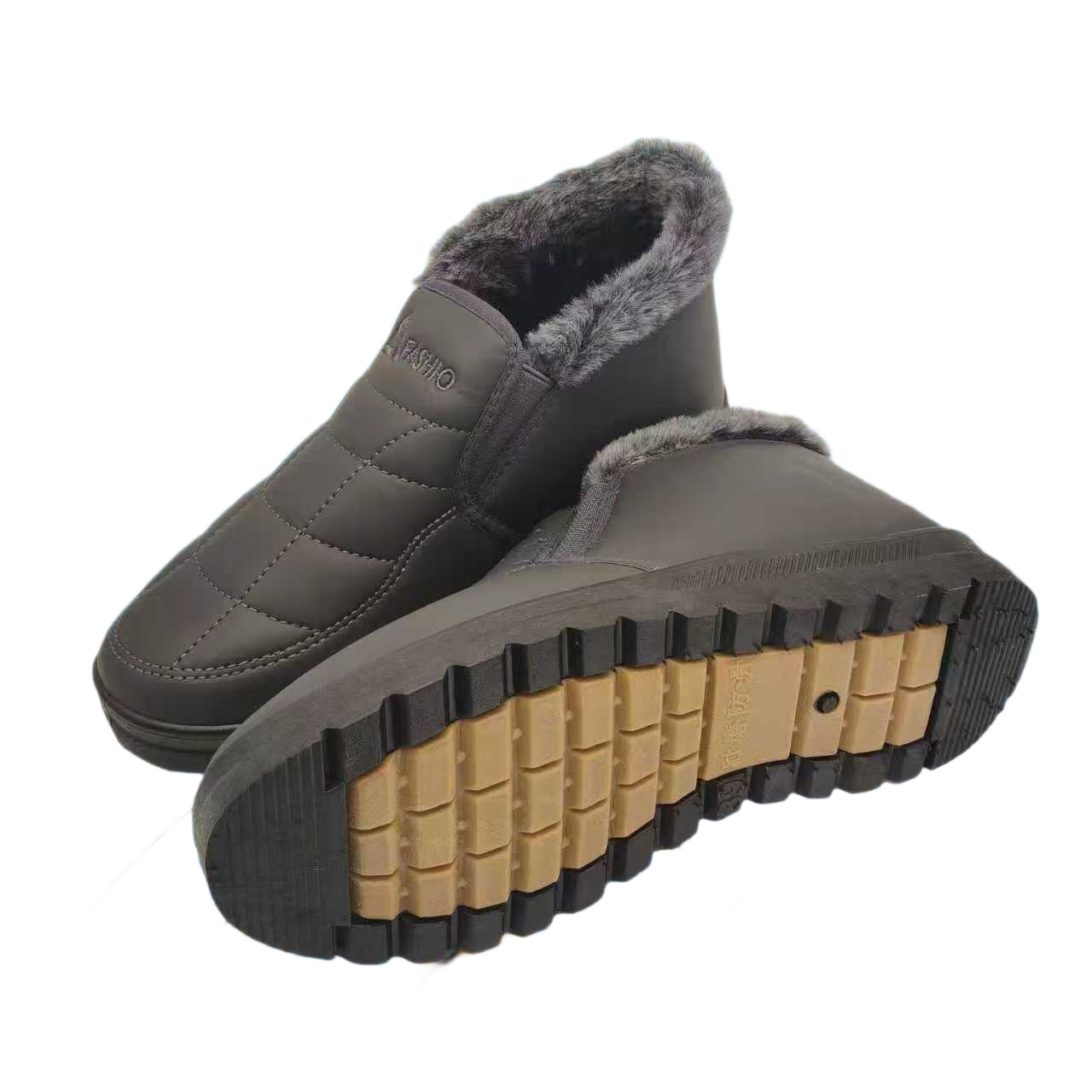 Winter non-slip keep warm Beijing cloth slippers for boys