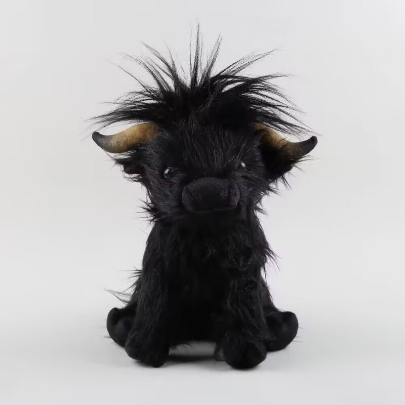 国境を越えた新製品ネット赤Highland Cowはスコットランド高地の牛のぬいぐるみのぬいぐるみの卸売りをシミュレートした|undefined
