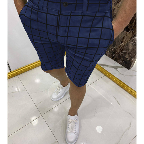 Summer New Men's Striped Casual Shorts for Cross-border Foreign Trade, Wish on Amazon