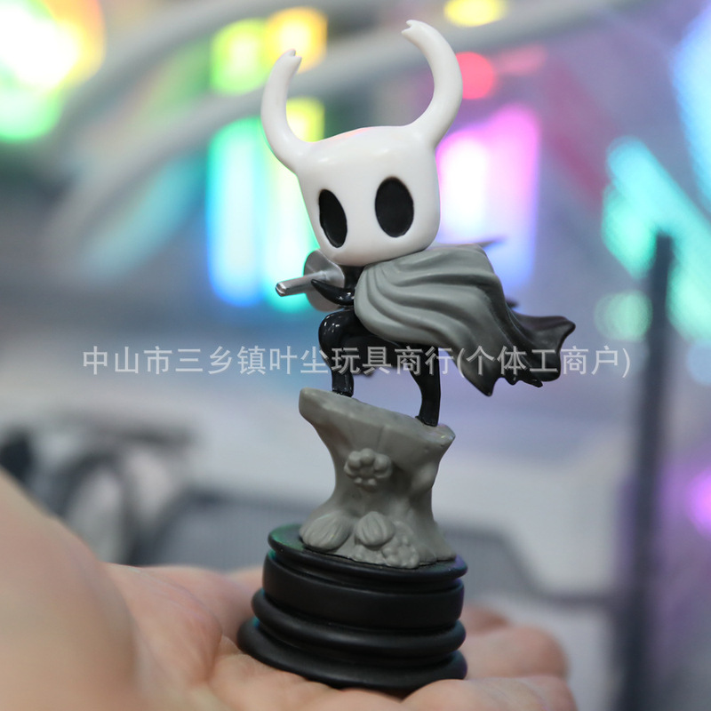 GK Big Hollow Knight Little Knight Combat Edition Shadow Little Knight Statue Model Doll Ornaments Boxed Hand-held