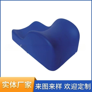 定制PU发泡自结皮头枕高弹耐磨适用理发水疗SPA美容院工作台枕头