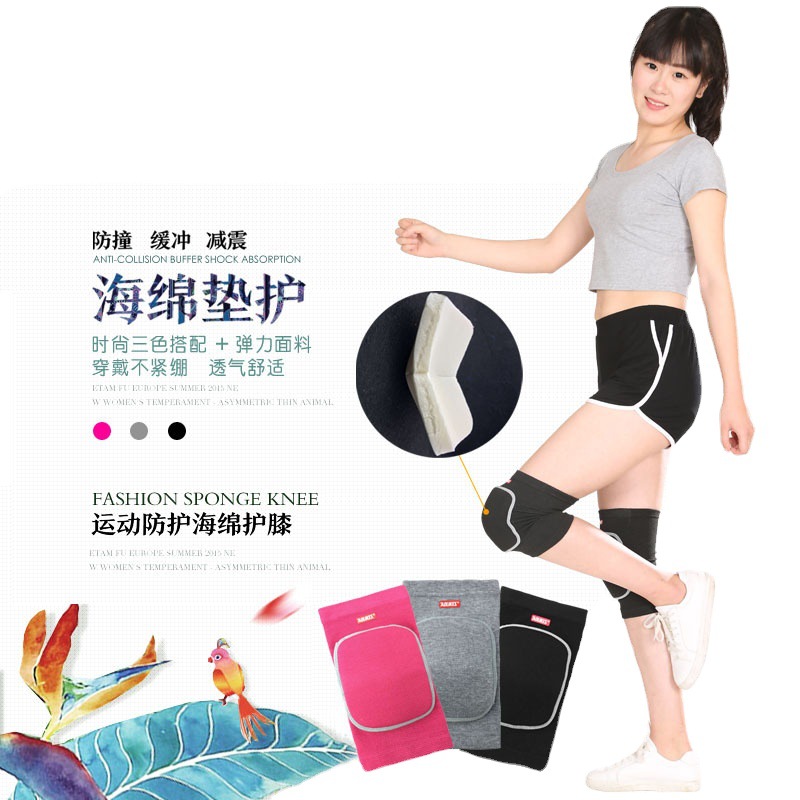 Rodillas antichoque deportes de baile patinaje rodillas anticaídas fútbol esponge rodillas personalizadas para hombres y mujeres