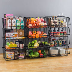 廚房蔬菜置物架菜架子多層落地水果收納筐收納架菜籃帶輪子