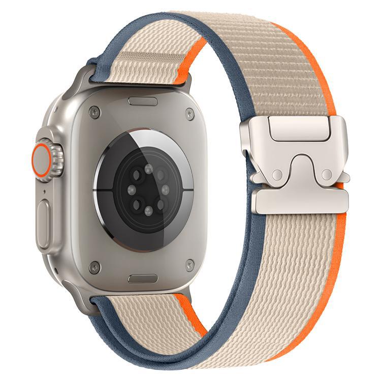 Aplicable para Apple Watch 38 - 49 cinturón de titanio multi-tamaño paracaídas cinturón de nylon loop