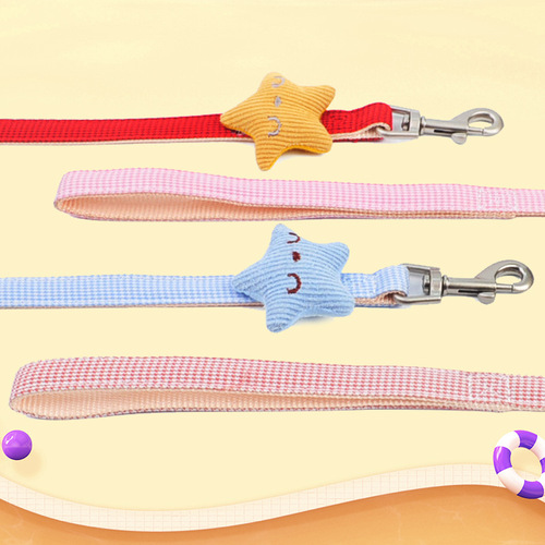 Traction rope manufacturer small and medium-sized dog harness collar anti-breakaway dog ​​rope pet vest style dog traction rope